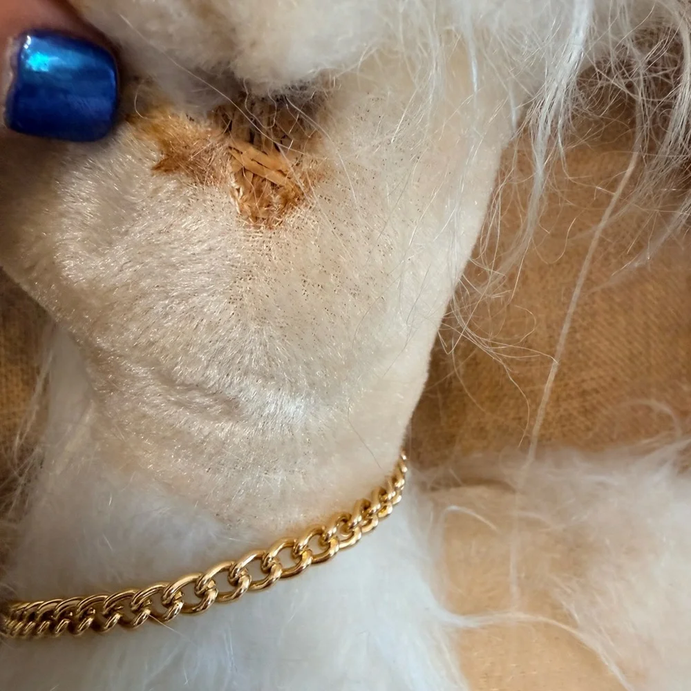 Vintage 1960’s Plush Pandora POODLE stuffed animal 13